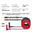 1 Set of Universal Digital Multimeter Test Leads - 1000V 20A Thin Tip Needle Probe Wire Pen Cable for Accurate Testing