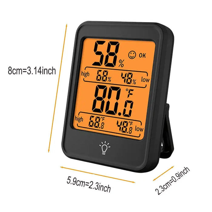 Accurately Monitor Room Temperature & Humidity with this Digital Hygrometer & Thermometer - Battery Included